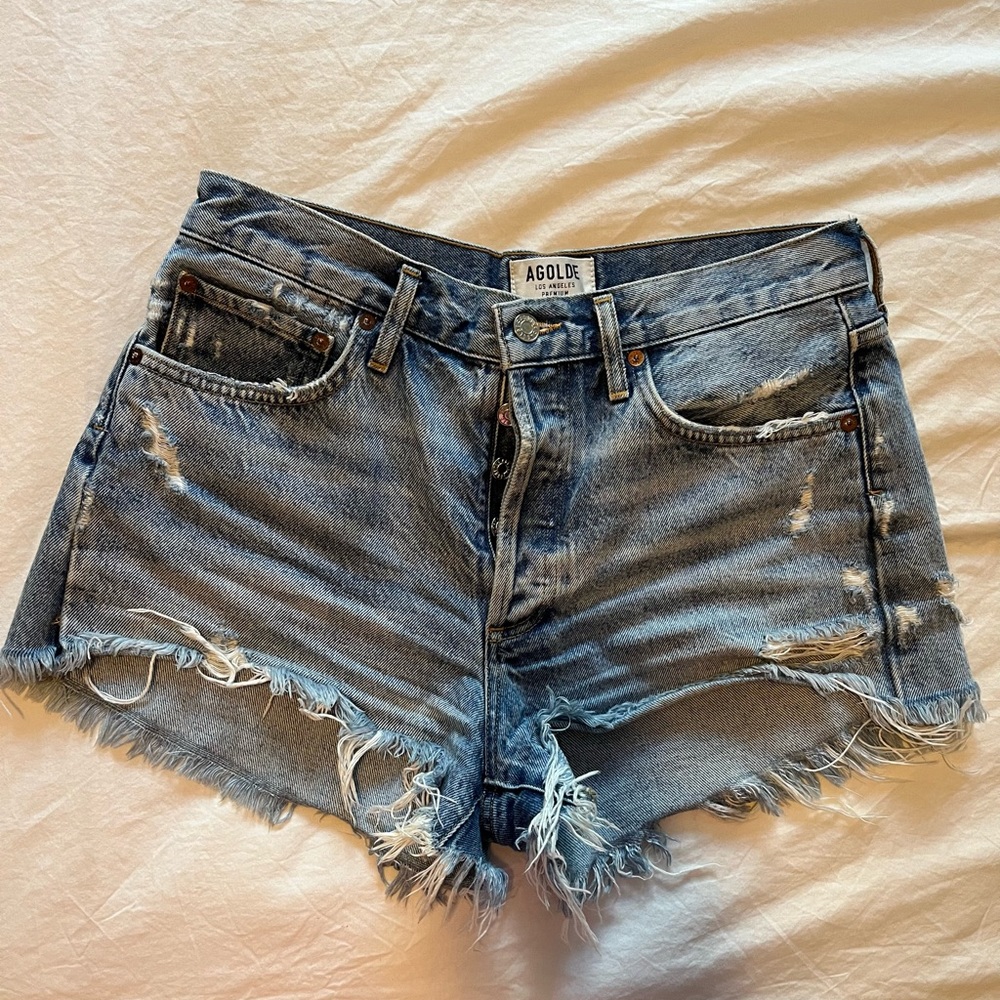 AGOLDE jean shots high waisted
